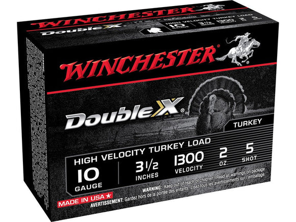 Winchester Double X Turkey Ammunition 10 Gauge 3-1/2