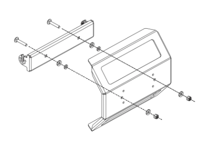 Humminbird Item 1 of 1 In-Dash Mounting Kit - HELIX 12