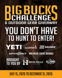 2026 BIG BUCKS Challenge & Outdoor Gear Giveaway