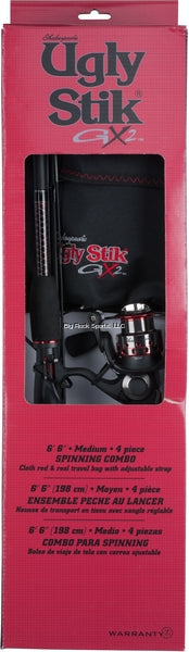 Shakespeare Ugly Stick - Elite -4 Pc - Spinning Combo