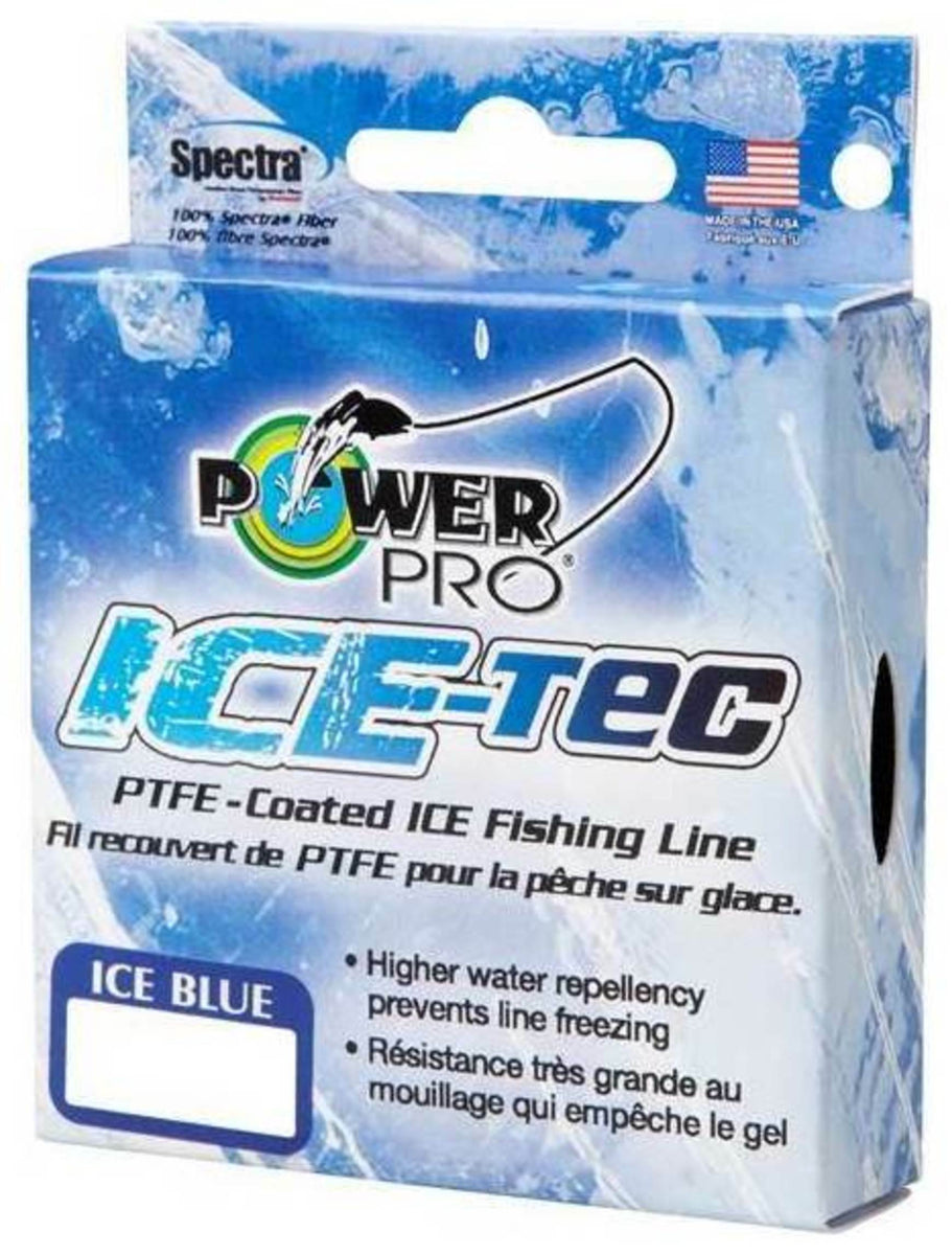 PowerPro Ice-Tec Braided Fishing Line 8lb | 50yd/46m – All Things Outdoors