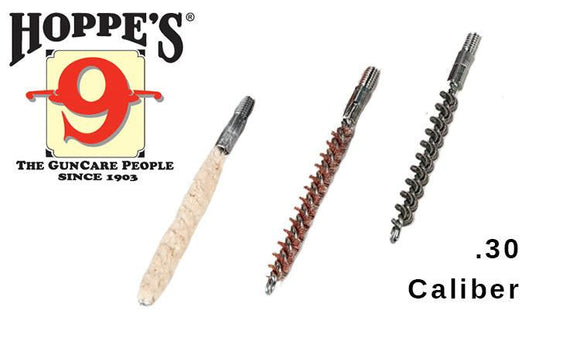 Hoppes .30 cal 3-pack brush-High Falls Outfitters