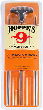 HOPPE'S 17 CAL  3 PC CLEANING ROD