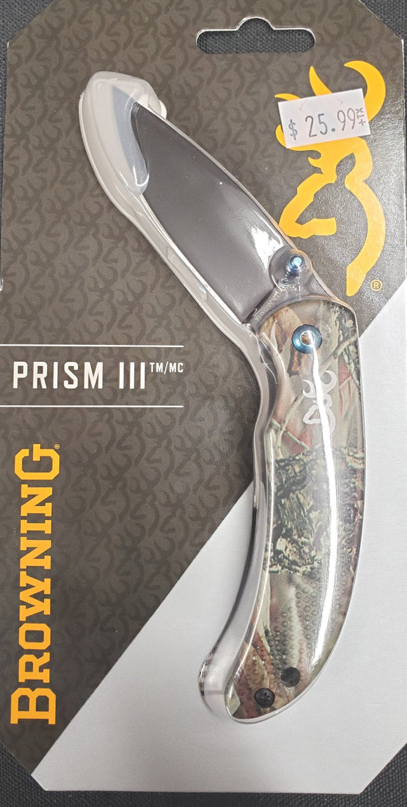 Browning Prism III Camo Folding Knife
