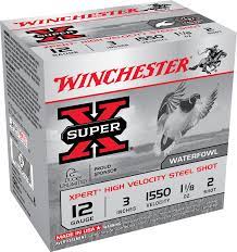 WINCHESTER-12GA SUPER X, EXPERT  3" 12 GA 1 1/8OZ  #2
