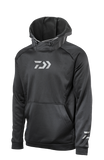 Daiwa D-Vec Black Hoodie with Integrated Facemask