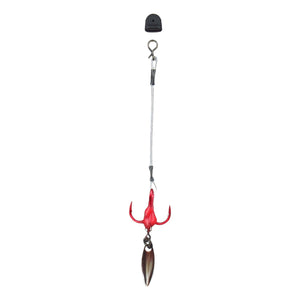 VMC Bladed Hybrid Quik Strike Trailer Hook Tin Red 3 in. – All Things  Outdoors