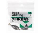 Danielson BS4 Bass Casting Sinker 1oz 2pk