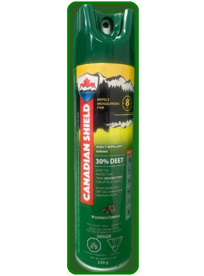 Canadian Shield 30% DEET Insect Repellent Aerosol 230 g