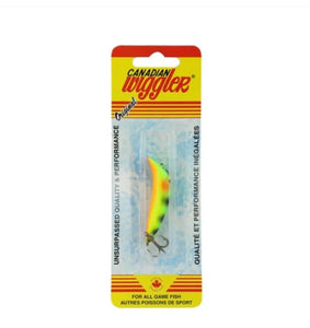 Canadian Wiggler S-057 Casting-Trolling Plug- 2 3/8" - 1/4 oz - Hot Perch