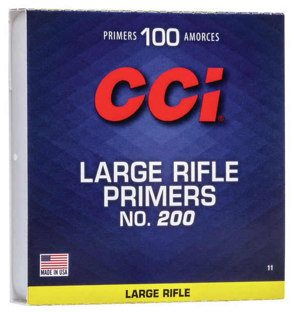 CCI LARGE RIFLE PRIMERS-NO.200