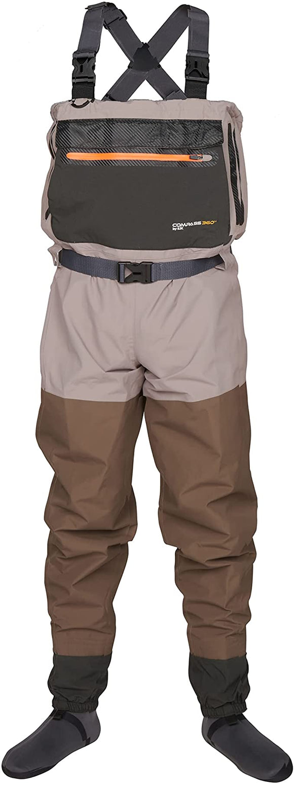 Compass 360 TAILWATER Stocking Foot Wader Khaki-Sand