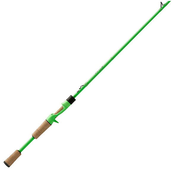 13 FISHING - FATE BLACK LIME- CASTING RODS