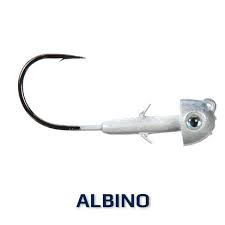 FISH HEAD V-LOCK SWIM BAIT HEAD - ALBINO