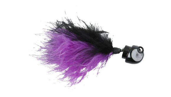 Freedom Marabou Swing Jig 1/8 Oz Black/Purple