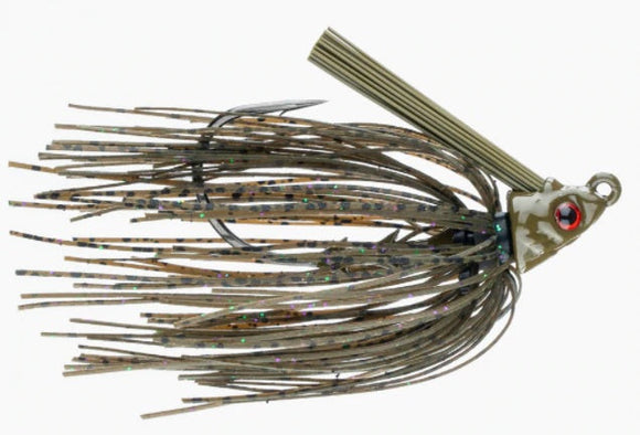 Freedom Swim Jig 1/2 Oz Green Pumpkin Candy