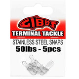 GIBBS STAINLESS STEEL SNAPS