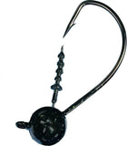 FIN-TECH TITLE SHOT FOOTBALL JIG 3/8oz BLACK LAZER-High Falls Outfitters