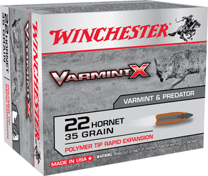 WINCHESTER VARMINT X .22 HORNET 35 GR