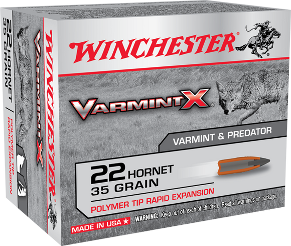 WINCHESTER VARMINT X .22 HORNET 35 GR