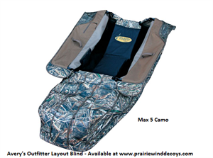 AVERY- OUTFITTER LAYOUT BLIND  MAX-5