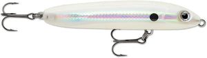 RAPALA RATTLING TOPWATER SKITTER V HOLOGRAPHIC BONE 4" 1/2OZ