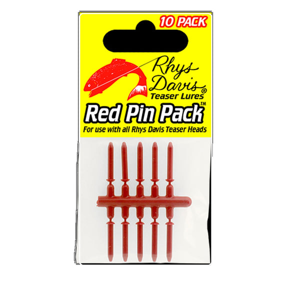 Rhys Davis Red Pin Pack 10 Pk