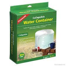 COGHLAN'S COLLAPSIBLE WATER CONTAINER   5 GAL