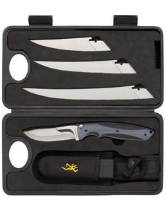 BROWNING SPEED LOAD FIXED FILLET KNIFE SET