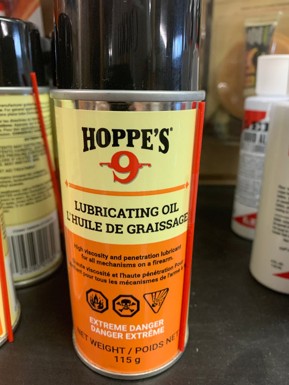HOPPES 9 - LUBRICATING OIL SPRAY 115G