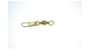 Eagle Claw Barrel Swivel w/Safety Snap - #2/0