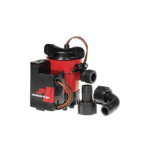 Johnson Pump Cartridge Combo 1000Gph Auto Bilge Pump W/Switch - 12V